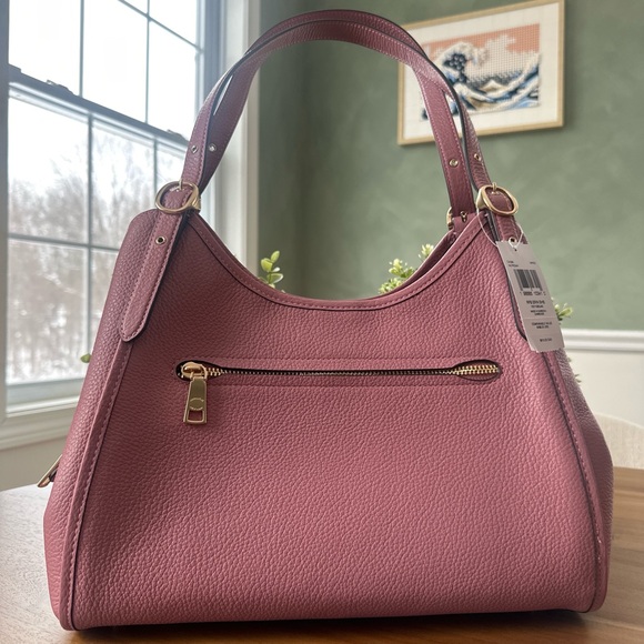 Coach 🌸 Erin Shoulder Bag 🌸 COLOR: Gold/Peony - Picture 3 of 5